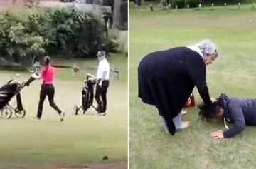 Jubilada fue atacada a palazos en un campo de golf: “Me pegaron como una rata”