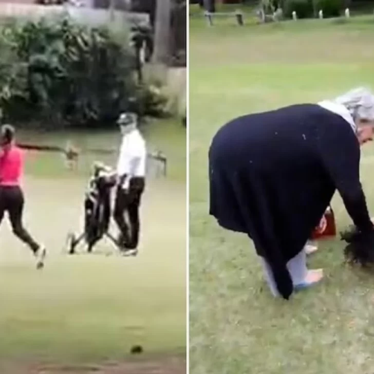 Jubilada fue atacada a palazos en un campo de golf: “Me pegaron como una rata”