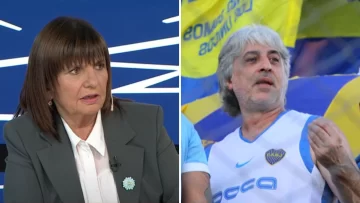 Patricia Bullrich denunció a Rafael Di Zeo, jefe de la barra de Boca: “A mí no me amenaza nadie”