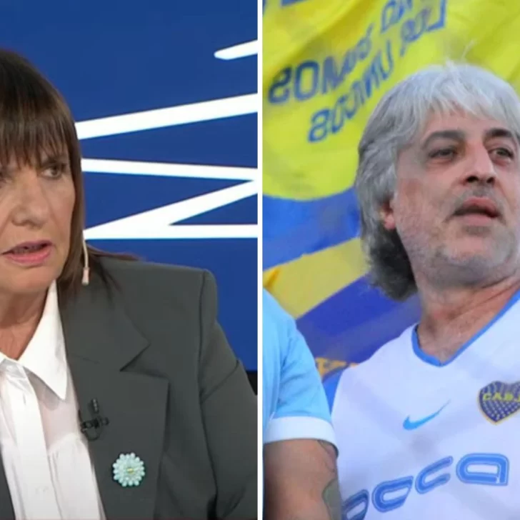 Patricia Bullrich denunció a Rafael Di Zeo, jefe de la barra de Boca: “A mí no me amenaza nadie”