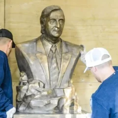 El Gobierno retiró el busto de Néstor Kirchner de una sede de Anses