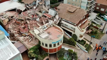 Derrumbe del hotel de Villa Gesell: excarcelaron a dos albañiles y dos capataces