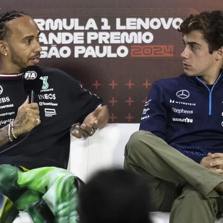 Franco Colapinto y Lewis Hamilton: La historia detrás de una foto que marca el sueño del piloto argentino en la Fórmula 1