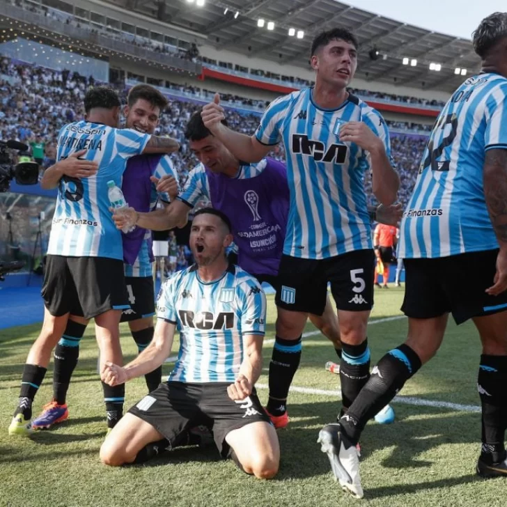 Racing se coronó campeón de la Copa Sudamericana