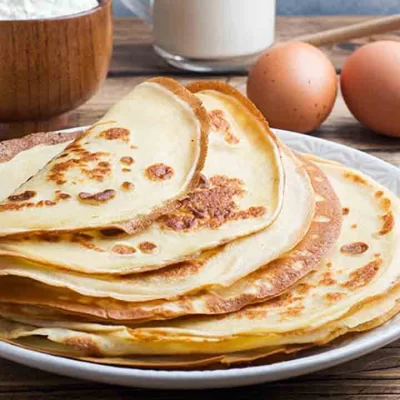 Receta de panqueques para cocinar canelones rellenos