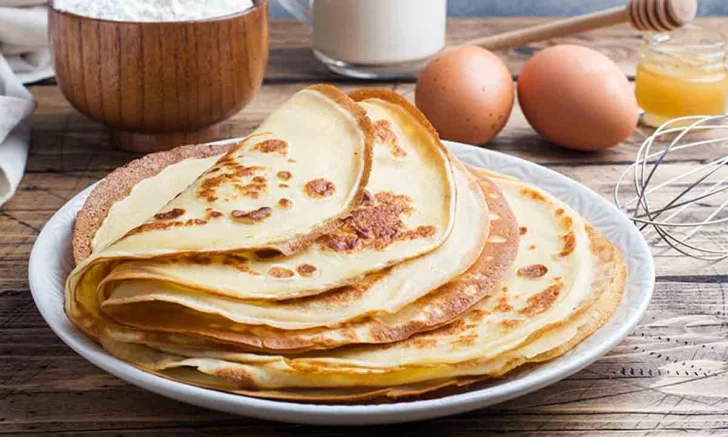 Receta de panqueques para cocinar canelones rellenos