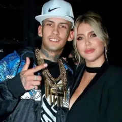 Wanda Nara y L-Gante se besaron y confirmaron su noviazgo: “¿Me amás?”