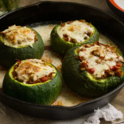 Zapallitos rellenos: la receta tradicional con carne y queso en muy pocos pasos