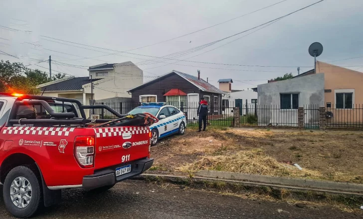 Un vecino de avanzada edad se cayó y debió ser asistido por bomberos voluntarios