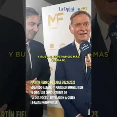 Edgardo Alfano y Marcelo Bonelli se llevaron el oro en el Martín Fierro de Cable