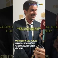 Closs habló con Crónica tras recibir su premio en los Martín Fierro de Cable