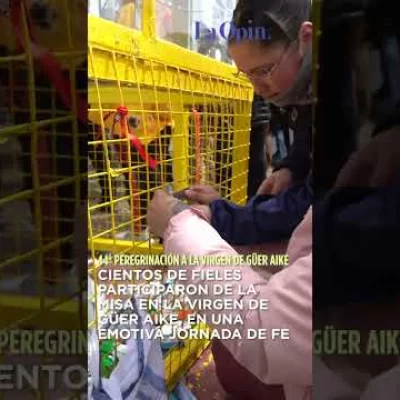 44° Peregrinación a la Virgen de Güer Aike: 10 mil peregrinos visitaron a la virgen