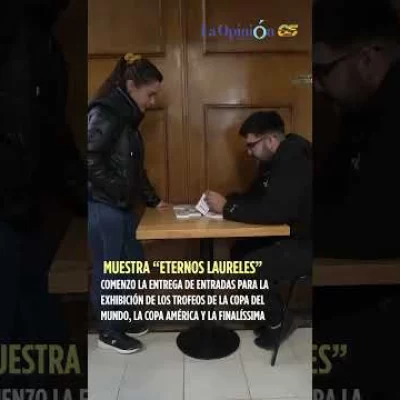 En Río Gallegos: Así fue la entrega de entradas para la muestra “Eternos Laureles“