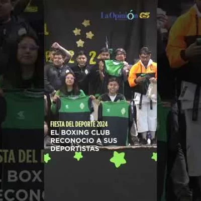 El Boxing Club reconoció a sus deportistas