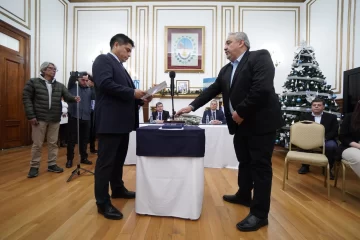 Asumieron Nicolás Brizuela en Gobierno y Ezequiel Verbes en Trabajo Asumieron Nicolás Brizuela en Gobierno y Ezequiel Verbes en Trabajo