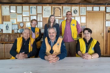 Visita del Club de Leones al Grupo La Opinión Austral: “Los jóvenes están demostrando interés en mejorar su comunidad”