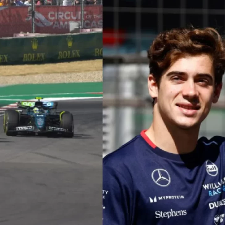 Franco Colapinto ganó el premio al mejor sobrepaso del año en la Fórmula 1