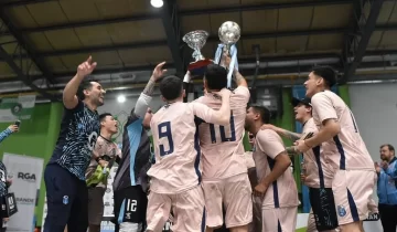 Opción Joven, campeón nacional de futsal en una final de película