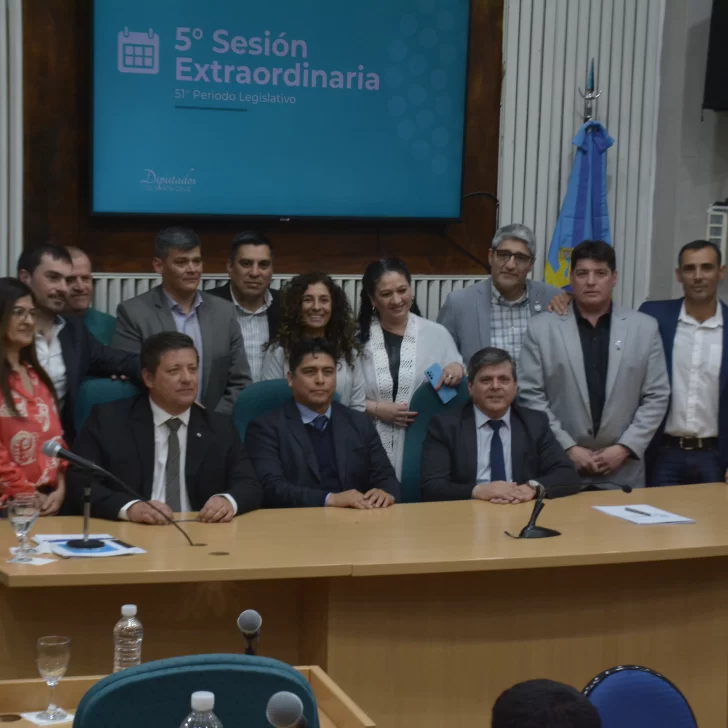 Asumió Luxen y el oficialismo mostró una imagen de unidad