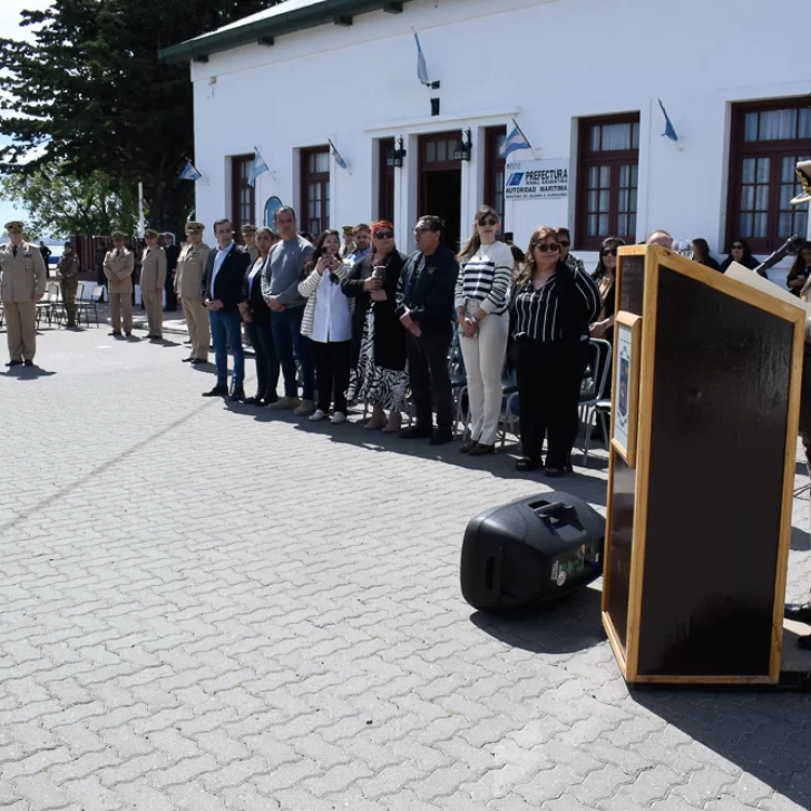 Grasso participó de la asunción del nuevo jefe de la Prefectura de Zona Mar Argentino