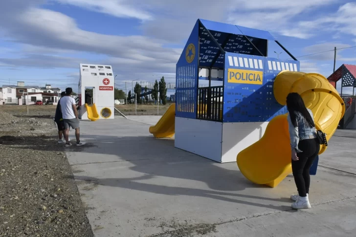 Avanzan los trabajos en la obra de la “Mini Ciudad” de Río Gallegos