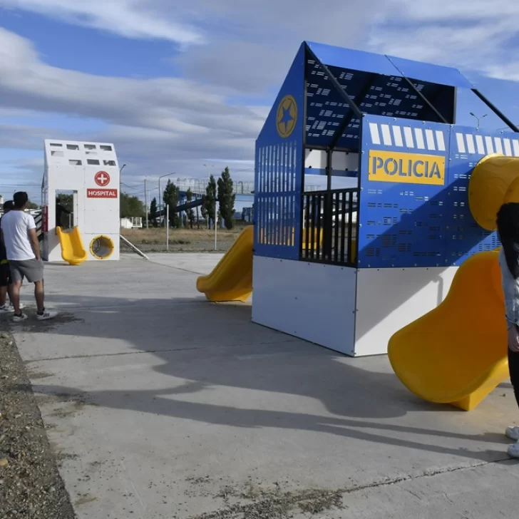 Avanzan los trabajos en la obra de la “Mini Ciudad” de Río Gallegos