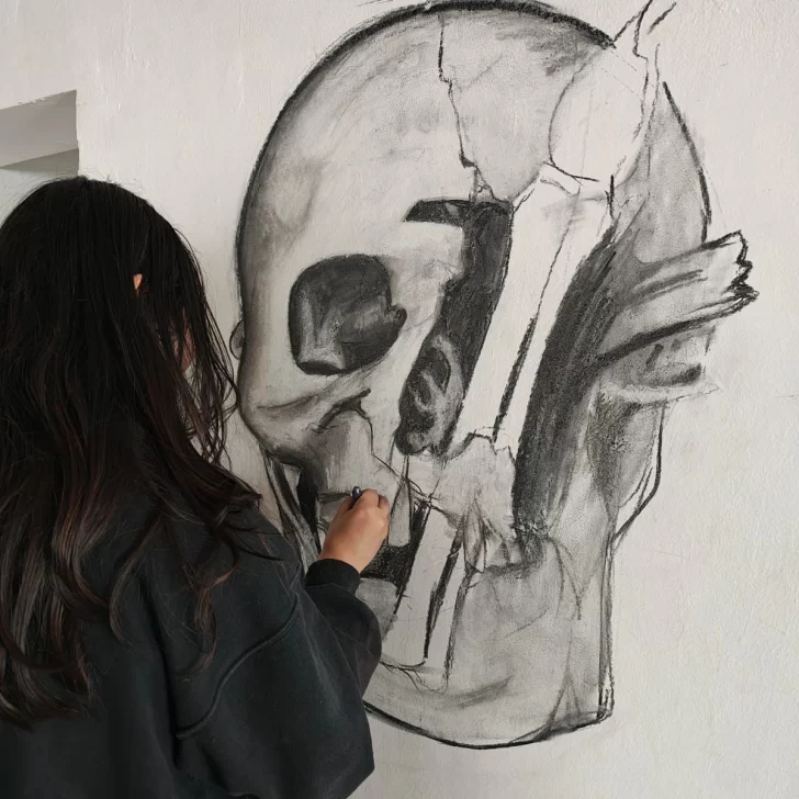 Estudiantes del Polivalente de Arte N° 1 inauguran la muestra “Antropofagia”