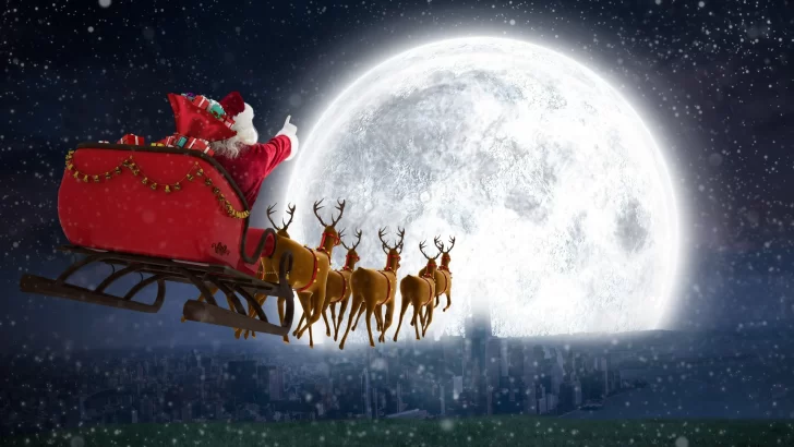 Comenzó la Navidad 2024 en el mundo: seguí en Vivo el recorrido de Papá Noel