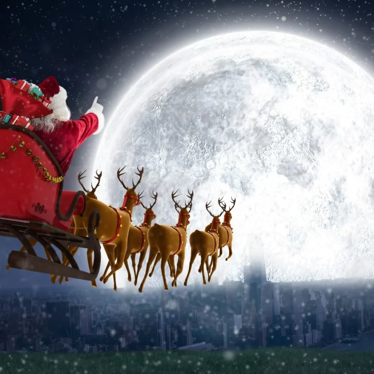 Comenzó la Navidad 2024 en el mundo: seguí en Vivo el recorrido de Papá Noel