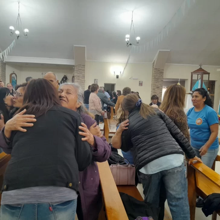 En Caleta Olivia se pidió trabajadores, los migrantes, los jóvenes, los ancianos, por la vida, la educación y la paz