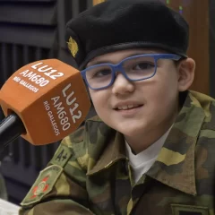 La historia de Martino Báez, el nene que se enamoró del Ejército al conocer la vida de José Honorio Ortega