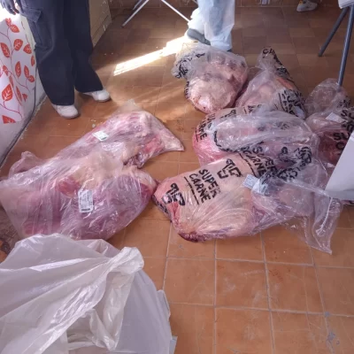 Secuestraron casi una tonelada de carne en mal estado en carnicerías de Santa Cruz