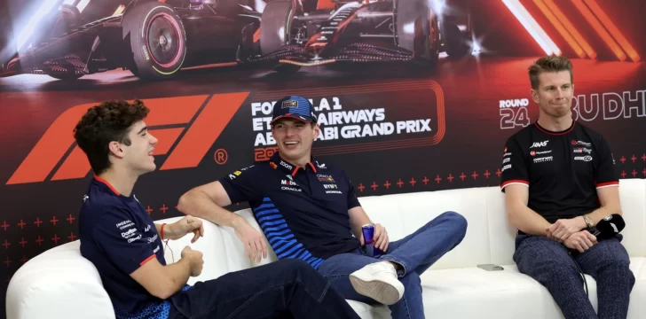 Franco Colapinto, Max Verstappen y Niko Hülkenberg compartieron Conferencia de Prensa antes del GP de Abu Dhabi: los mejores momentos 