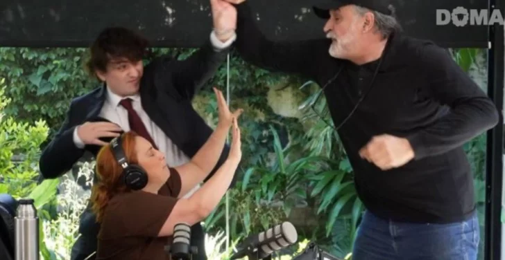 Eduardo Belliboni intentó agredir al influencer libertario Fran Fijap durante un streaming