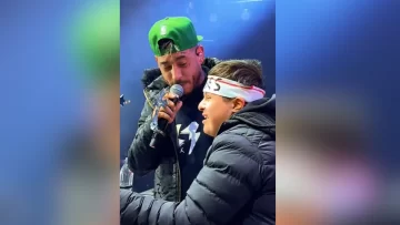 Ulises Bueno dedicó emotivas palabras a un fanático de Río Gallegos: “Gracias Joaquín por tanto cariño”