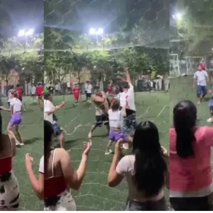 Fue a ver un partido, se armó una pelea y terminó disparando en plena cancha