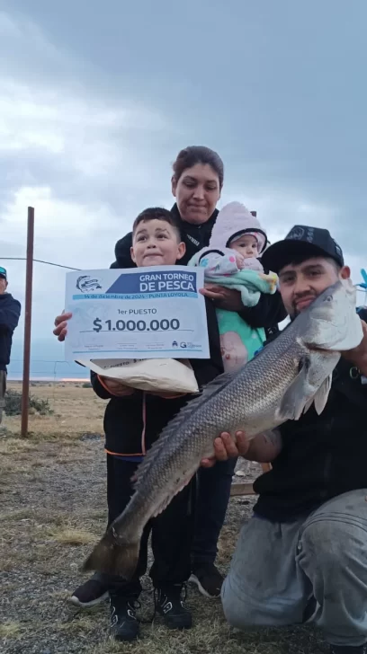 Gran Torneo de Pesca en Punta Loyola: el ganador del millón sacó una pieza de más de 6 kg