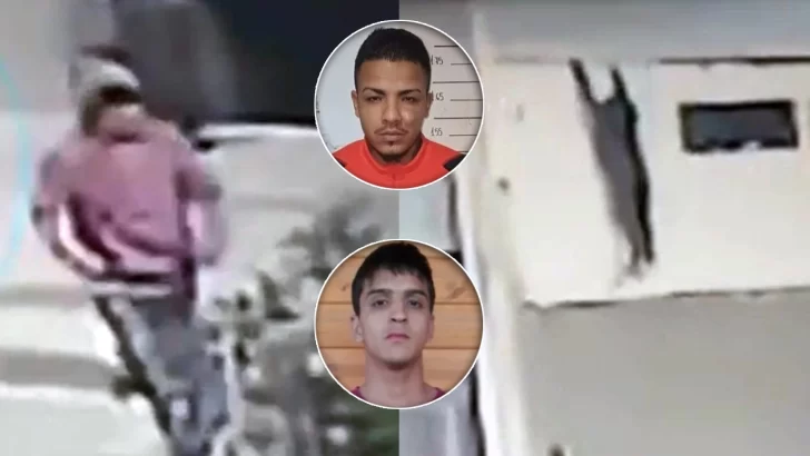 Video. Una cámara grabó el momento de huida de los prófugos que podrían estar en Santa Cruz
