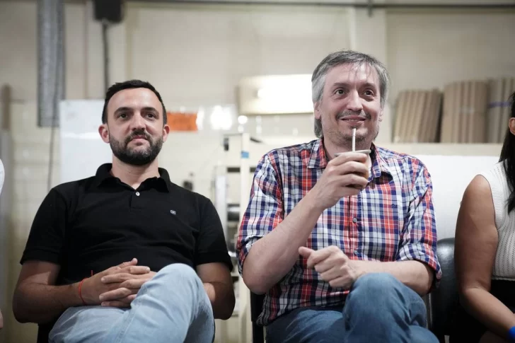 Máximo Kirchner visitó San Martín y participó de un encuentro de cooperativistas