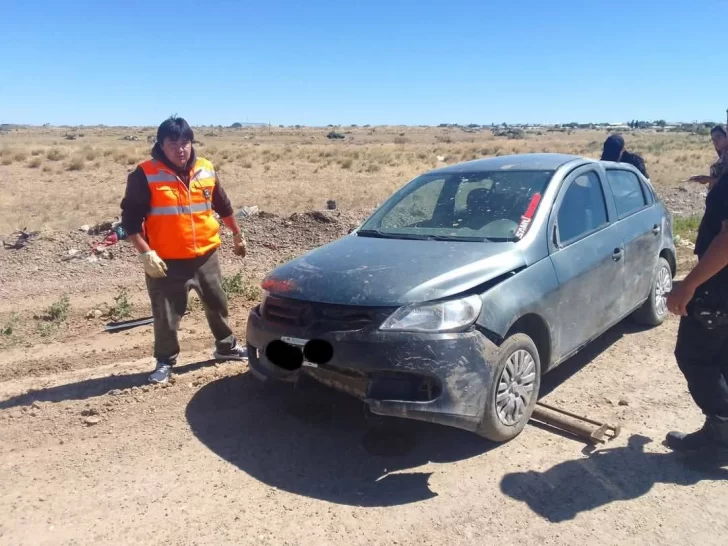 Circulaba alcoholizado en el tramo de Pico Truncado y Gobernadores Gregores: protagonizó un vuelco