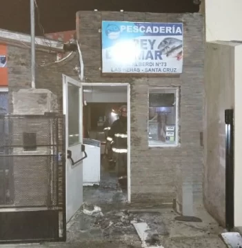Una contingencia eléctrica provocó un principio de incendio en una pescadería Una contingencia eléctrica provocó un principio de incendio en una pescadería