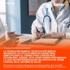 Argentina logra aval internacional para sus médicos, marcando un hito en la calidad educativa