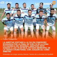 La Amistad busca sorprender a la CAI en un partido decisivo, que se llevara a cabo este sábado en Comodoro