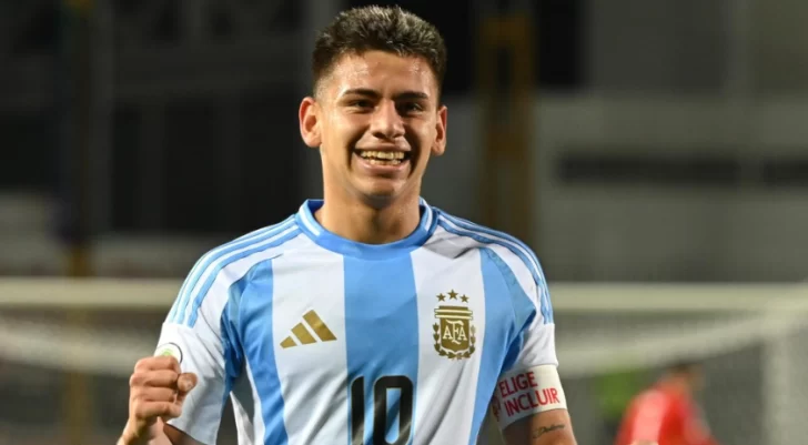 Argentina igualó 1-1 ante Colombia en el Sudamericano Sub 20