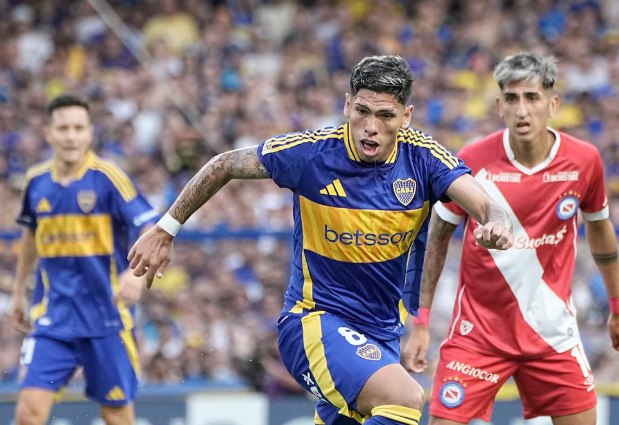 Boca empató con Argentinos en su debut en el Torneo Apertura