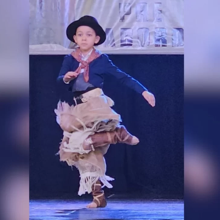 Benicio Zabala debuta en el Festival Nacional de Malambo: “Su meta es llegar a una final”