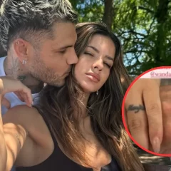 Mauro Icardi fue a hacerse un tatuaje con la “China” Suarez y tapó el que tenía de Wanda Nara