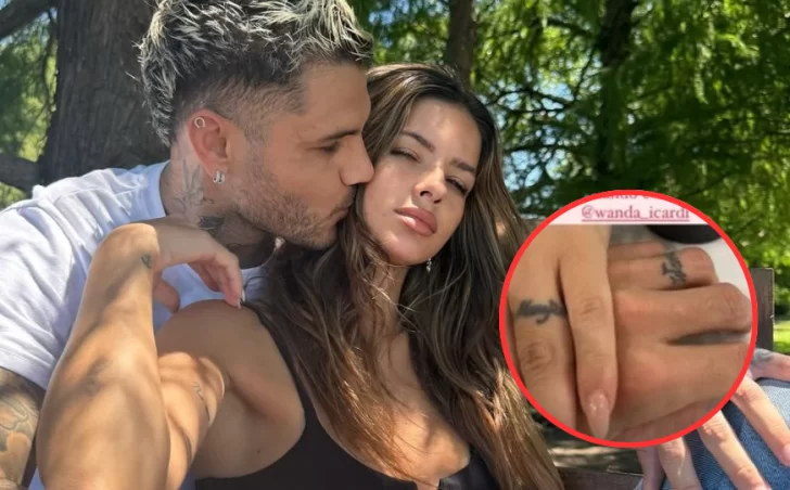 Mauro Icardi fue a hacerse un tatuaje con la “China” Suarez y tapó el que tenía de Wanda Nara