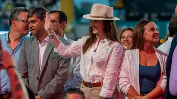 Victoria Villarruel estuvo en la inauguración del Festival de Doma y Folklore de Jesús María: “Acá soy cordobesa”