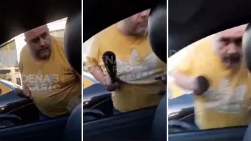 Video. Un taxista golpeó a otro con un bate de béisbol por una discusión de tránsito: “Este tipo está loco” Video. Un taxista golpeó a otro con un bate de béisbol por una discusión de tránsito: “Este tipo está loco”
